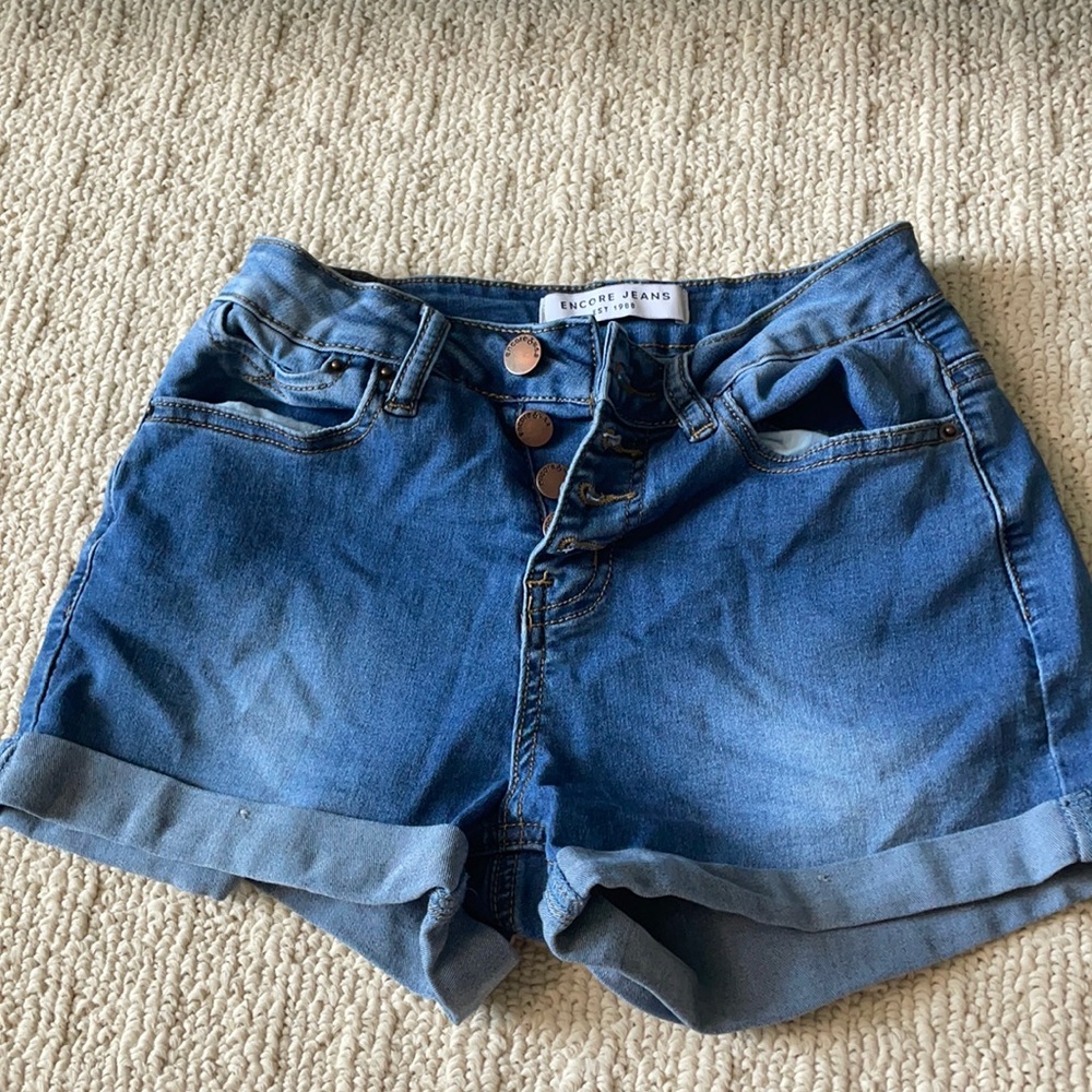 Encore jean shorts
